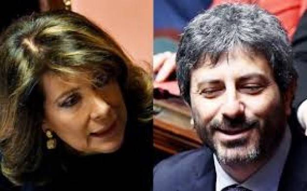 Roberto Fico (M5S) Presidente Camera , Maria Elisabetta Alberti Casellati (FI) al Senato. PD fuori gioco di Gian Carlo Storti