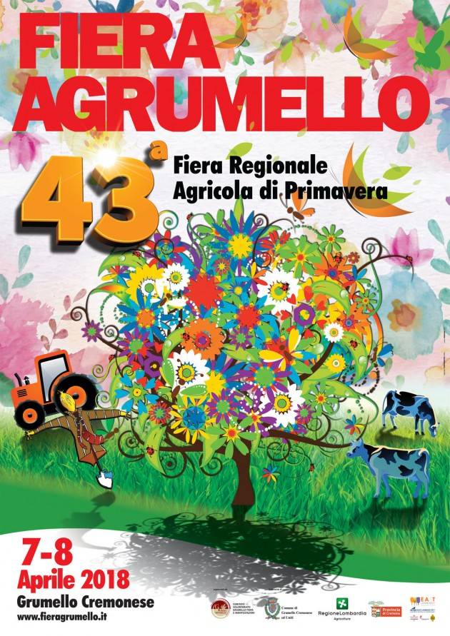 43^ Fiera Regionale Agricola di Grumello  del 7-8 aprile Si apre già sabato 31 marzo