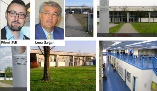 Crema  (Pd)  e Lena (Lega)  scrivono al rettore Gianluca Vago a sostegno della facoltà di informatica
