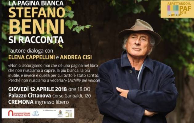 Aspettando il Porte Aperte Festival 2018 Stefano Benni si racconta il 12 aprile