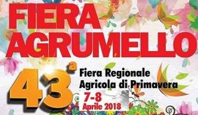43^ FierAgrumello-Convegni e Serata in Musica dal 3 al 6 aprile
