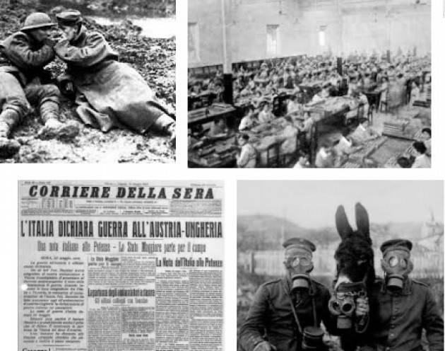 A San Vitale  Cremona  Presentazione rassegna storica eventi prima guerra  mondiale 1914-1918 il 6 aprile