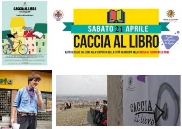 Bergamo Torna anche quest'anno la Caccia al Libro: appuntamento sabato 21 aprile