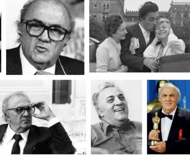 #AccaddeOggi  9 aprile 1975 - Los Angeles: Federico Fellini vince il suo quarto Oscar con il film Amarcord