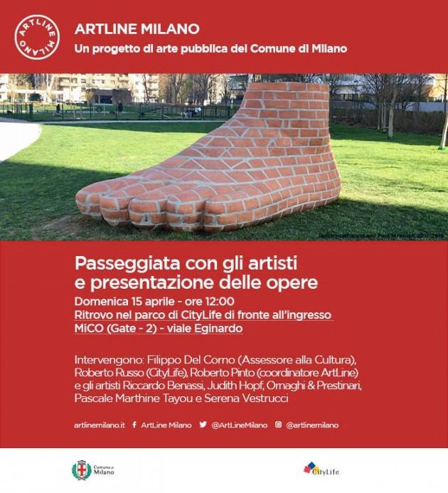 Domenica 15 aprile l’artista cremonese Riccardo Benassi presenta nel parco CityLife la sua opera Daily Desiderio