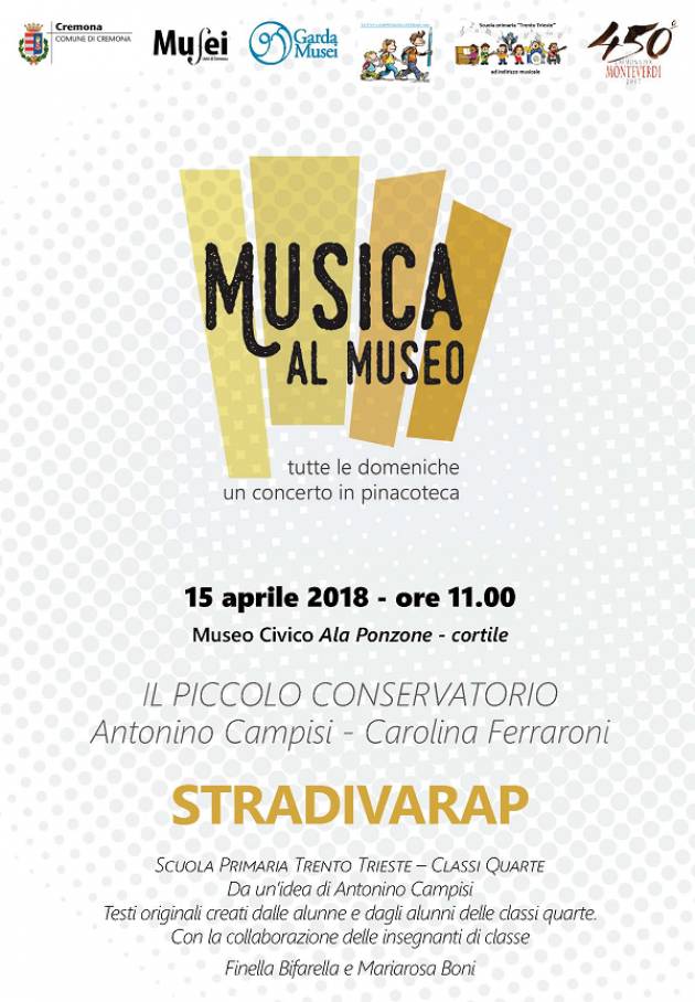 Musica al Museo, la vita di Antonio Stradivari in forma di rap