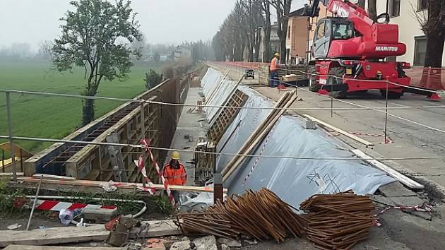 Cantiere via del Sale, i lavori proseguono celermente