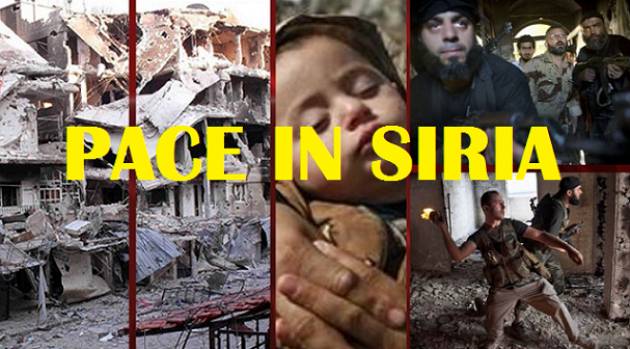 SIRIA. CESSATE IL FUOCO !  Incontro a Cremona Mercoledì 25 aprile ore 18 in p.zza Roma
