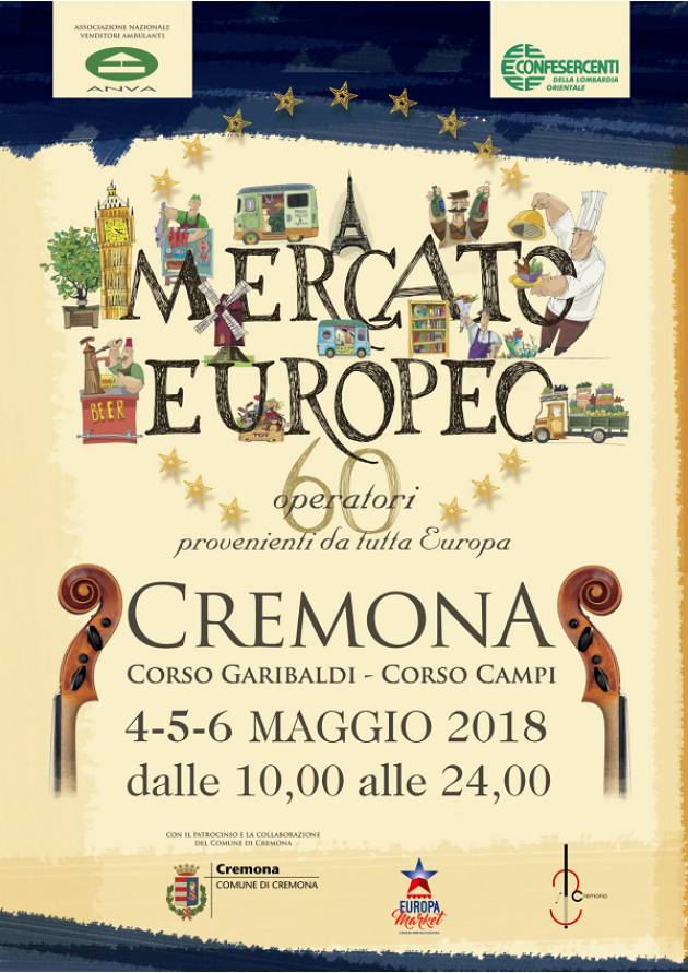 Cremona: torna il Mercato Europeo