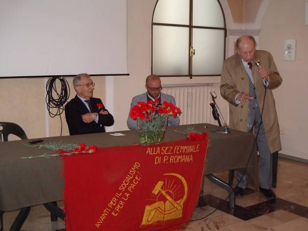 (Video) Cremona  Il funerale di Mario Coppetti . Il ricordo di diversi amici e compagni.