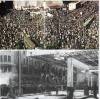 AccaddeOggi  #29aprile 1945 Benito Mussolini e i 17  giustiziati a Dongo poi vengono esposti a piazzale Loreto a Milano