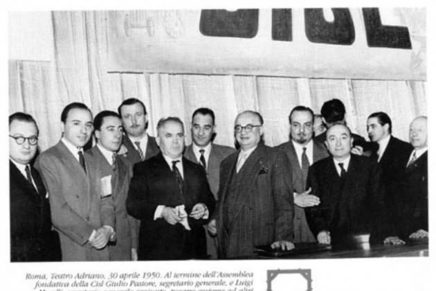 Accaddeoggi 30aprile 1950 Nasce A Roma La Cisl Con A Capo Giulio Pastore