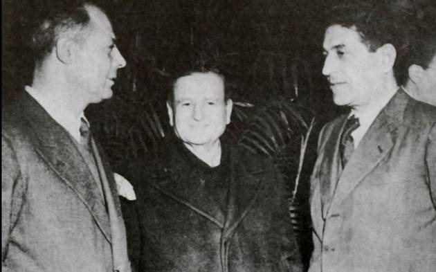 #AccaddeOggi   #3giugno 1944 Nasce  a Roma  la CGIL  guidata da Giuseppe Di Vittorio