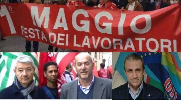 (Video)  Primo Maggio 2018 Ne parliamo con  Pedretti (Cgil) , Demaria  (Cisl) e Soncini (Uil)