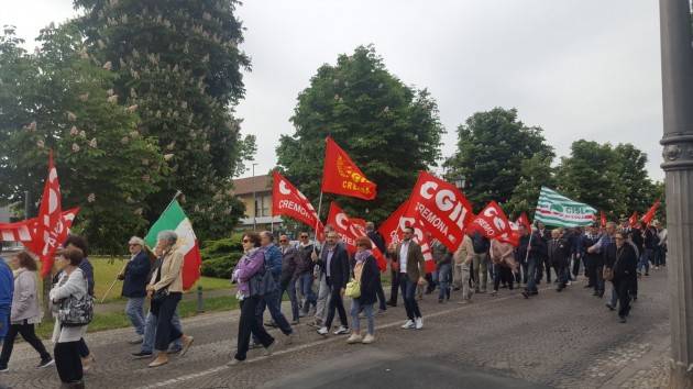 Cgil-Cisl-Uil Cremona Dopo Pioltello la commemorazione del  1° Maggio a Capralba e Caravaggio