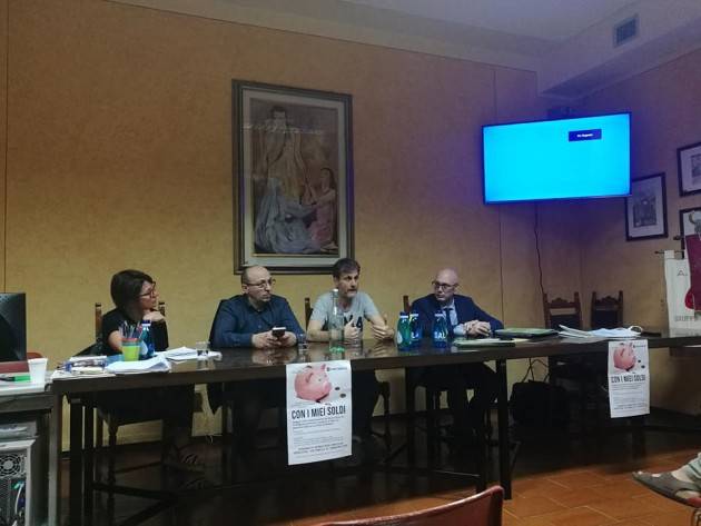 Report dall’ incontro di Soncino ‘Come Banca Etica usa i nostri soldi’