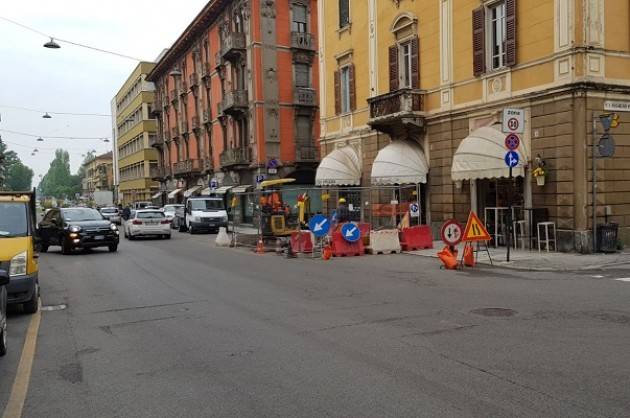 Padania Acque Prosegue il cantiere fognario in c.so Vittorio Emanuele a Cremona