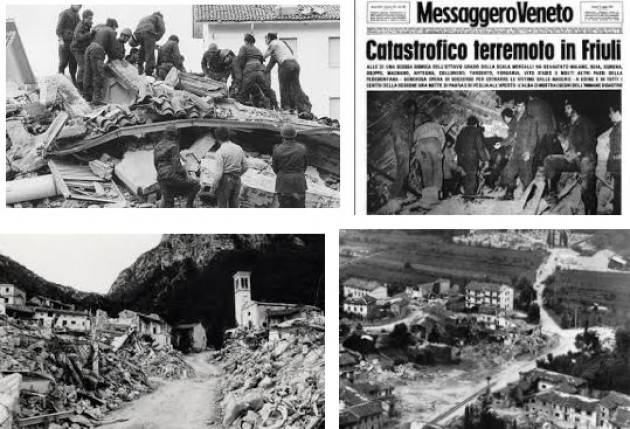 AccaddeOggi  #6maggio  1976 – Terremoto del Friuli con circa 1000 morti