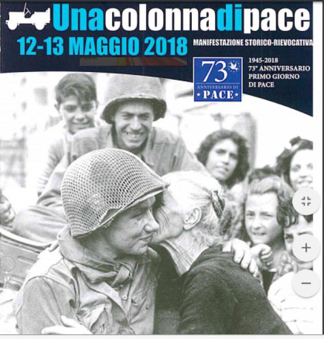 Piacenza Domenica 13 maggio  manifestazione ‘Una colonna di pace’