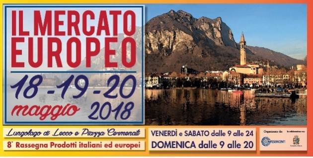 Lecco Un weekend alla scoperta delle tradizioni gastronomiche  Europee dal 18 al 20 maggio