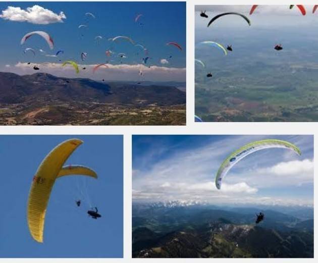 Parapendio La partenza della Ironfly Salewa 2018. Avverrà il 12 maggio da Lecco e terminerà il 19 a Suello