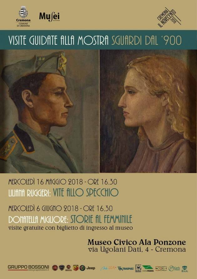  Cremona: 'Sguardi dal ‘900', il 16 maggio visita guidata con Liliana Ruggeri