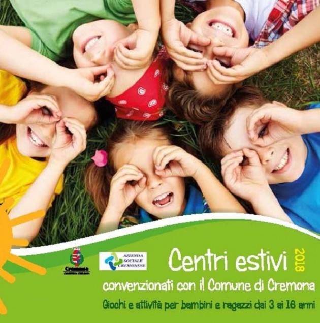 Cremona: sono aperte le iscrizioni ai Centri Estivi