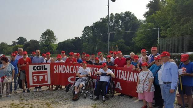 Pianeta Anziani SPI-CGIL (Cr)  A Bordolano  Gara di pesca con la partecipazione di pensionati  e persone disabili