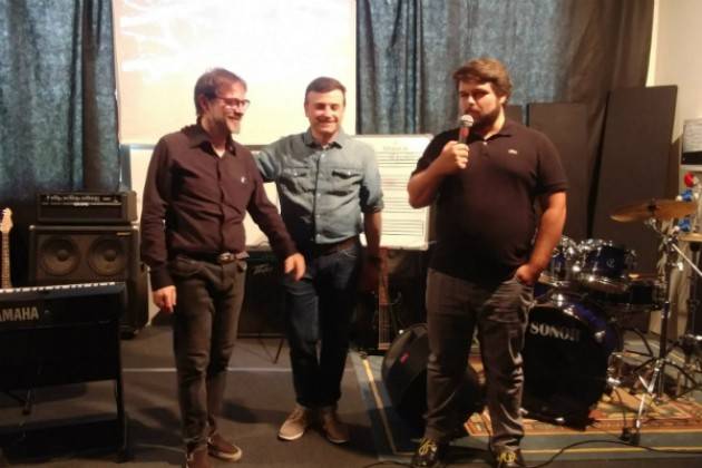 Rocco Tanica incanta il Centro Musica Pizzighettone