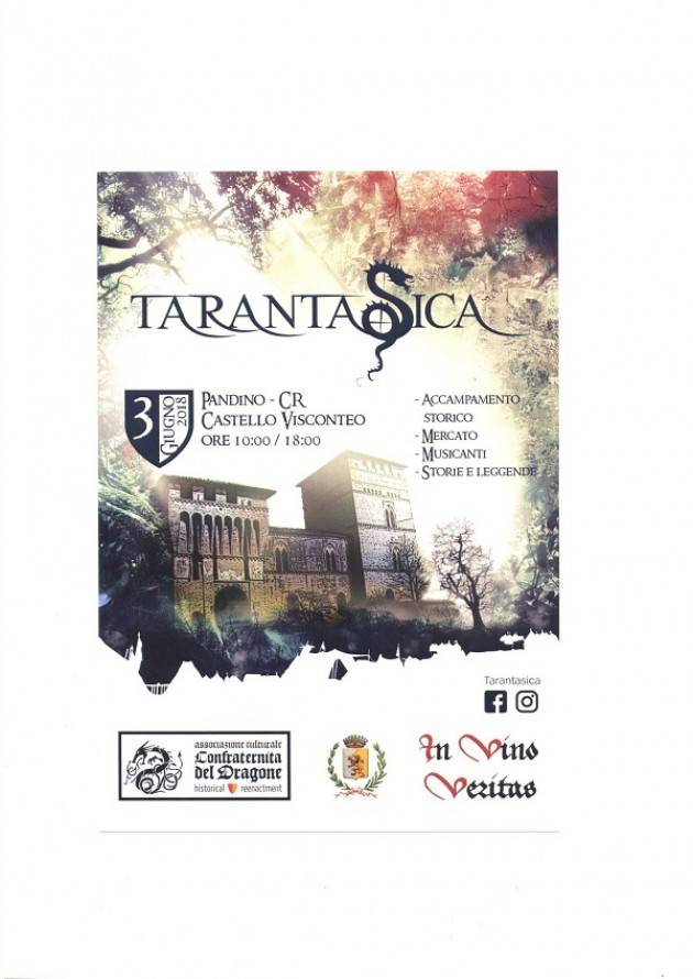 Pandino: domenica 3 giugno la 'Tarantasica'