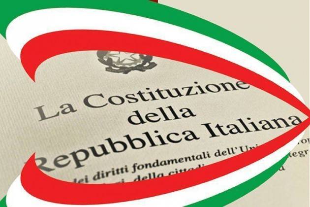 La Costituzione va attuata di Gian Carlo Corada (Presidente  Anpi Cremona)
