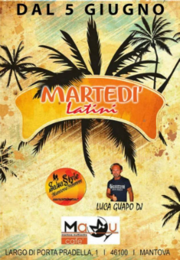 Martedì latini al MaMu di Mantova insieme all'ASD SalsaStyle Mantova Dance