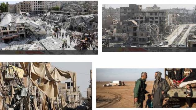 SIRIA, AMNESTY  DENUNCIA: RAQQA IN ROVINA