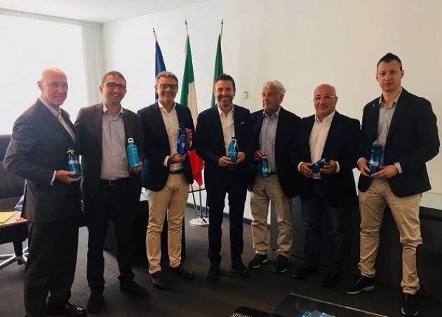 Padania Acque e Water Alliance – Acque di Lombardia - ricevute dall’Assessore regionale Foroni