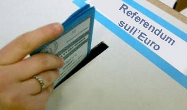 Aduc  Governo. Fraccaro e il referendum sull'euro. Italia ridotta in povertà
