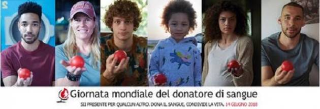 Avis Cremona: 17 giugno Giornata Mondiale del Donatore di Sangue