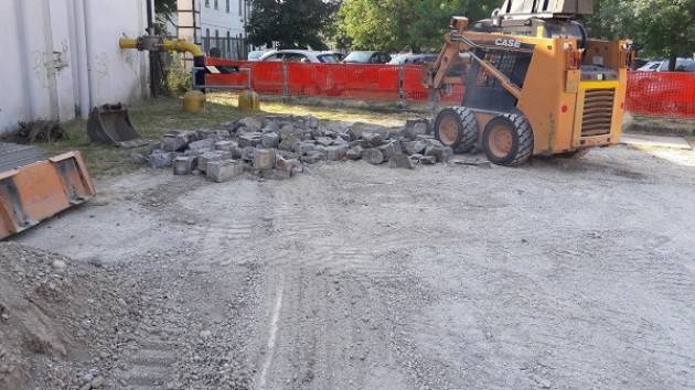 Cremona: parcheggio di via della Ceramica, iniziati i lavori di riqualificazione