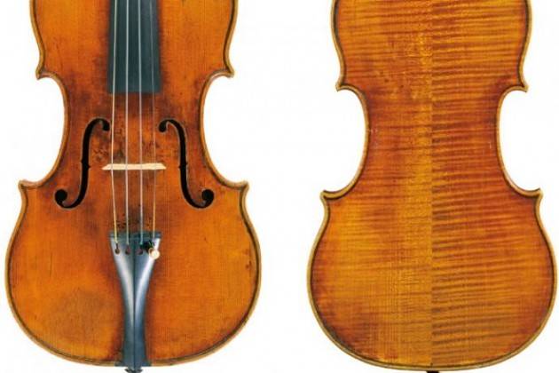  Cremona: al Museo del Violino esposto il violino Girolamo II Amati del 1683