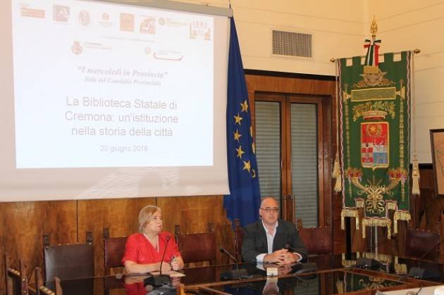 'I mercoledì in Provincia':La storia della Biblioteca Statale di Cremona