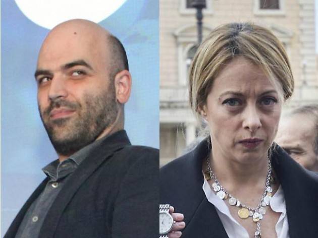 ADUC Legalizzazione droghe e libertà di informazione ed espressione. Il caso Saviano/Meloni