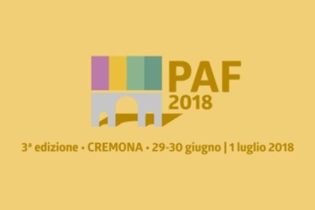 Cremona Porte Aperte Festival 2018 29 e 30 giugno e 1 luglio Iniziativa