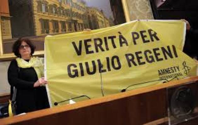 Crema Verità per Giulio Regeni: ora adesione formale del Comune di Emanuele Coti Zelati 