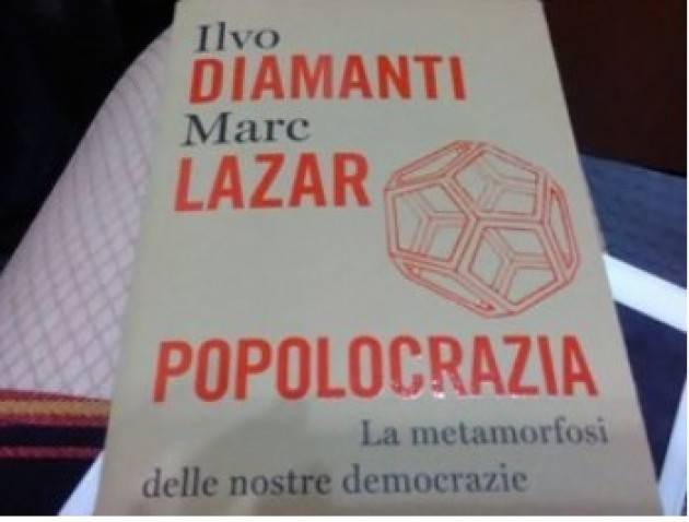 AISE POPOLOCRAZIA: IL LIBRO DI MARC LAZAR ALLA ‘DANTE’ DI ROMA