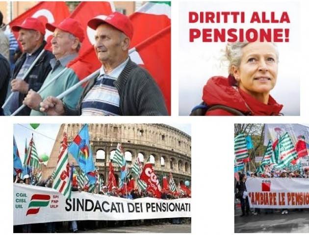 Spi Cgil, Fnp Cisl e Uilp Uil Previdenza Pensioni: sindacati, governo si fermi