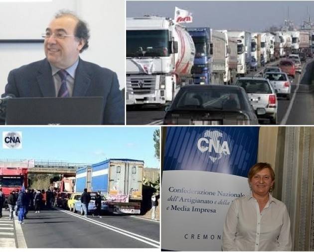 CNA ANCHE L'AUTOTRASPORTO CREMONESE ANDRA' VERSO IL FERMO TOTALE DEI SERVIZI DAL 6 AL 9 AGOSTO!