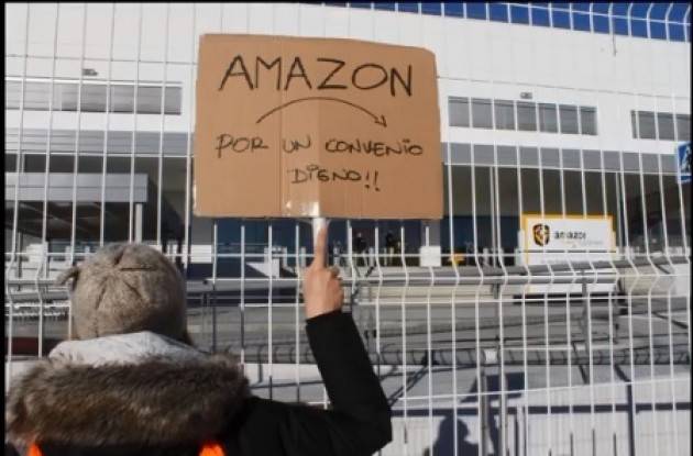 Europa Amazon, tensione a Madrid: è ‘huelga’ nel prime day