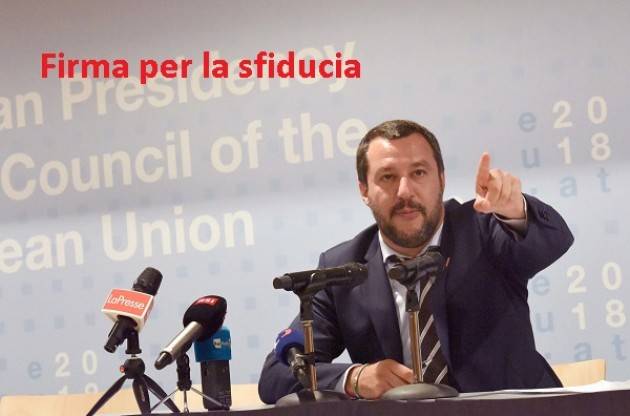  Matteo Salvini va sfiduciato. Raccolta firme su iniziativa di ‘Possibile’