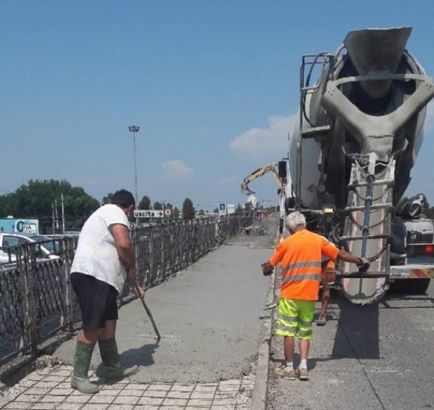 Cremona: rifacimento marciapiedi, il piano procede a pieno ritmo