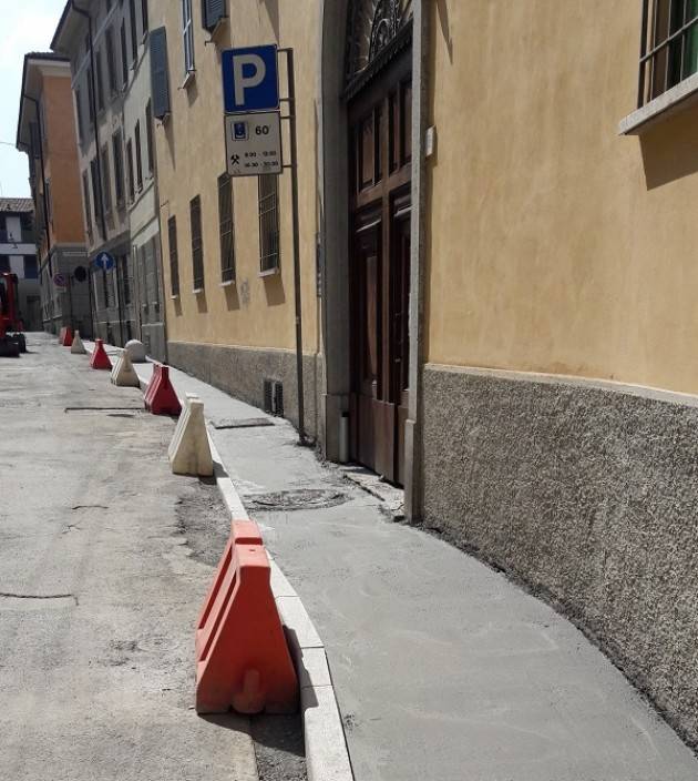Cremona: rifacimento marciapiedi, il piano procede a pieno ritmo