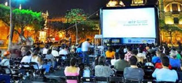 Cinema all'aperto nel cortile della Rocca di Romanengo